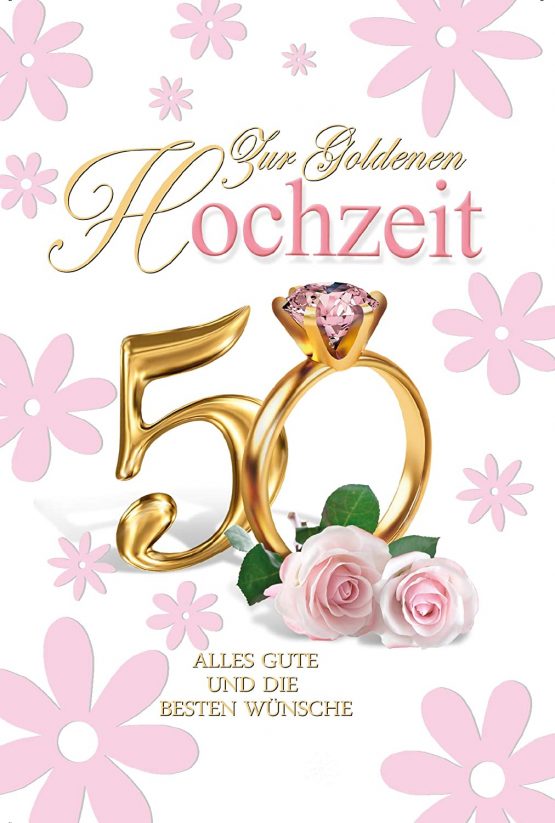 50 Greeting Cards Gold Wedding - Image 3