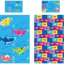 KidCollection Shark Family Single/Junior Duvet Cover Reversible Bedding Set (Single Duvet Cover)
