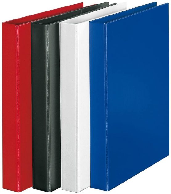 4144080 Veloflex Comfort Ring Binder A4 4–Ring Mechanism, Black - Image 2