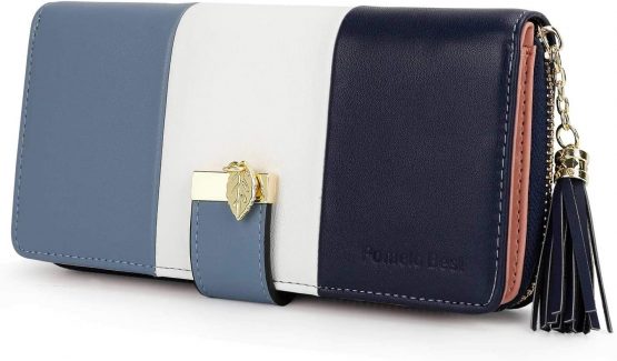 Ladies Purse, Women's Wallet with Multiple Card Slots and Roomy Compartment