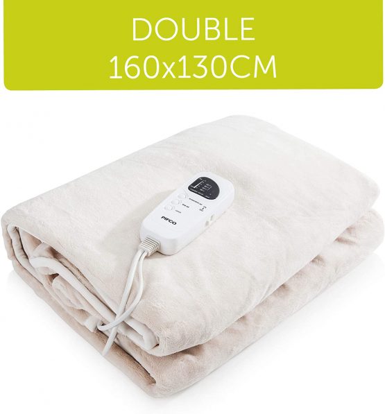 PIFCO PE151 Heated Bed Throw, Builtin Controller with 8Hour Timer