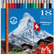 SG Education CD 0999-318 Caran D'ache Prismalo Aquarelle Watercolour Pencil (Pack of 18)