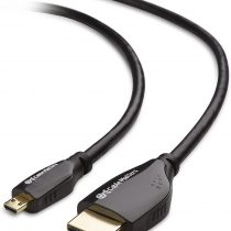 Cable Matters High Speed Micro HDMI Cable with Ethernet 3 Metres - 3D and 4K Resolution Ready
