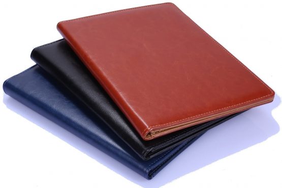 A5 Clipboard Folder A5 Folder Conference Folder Clipboard Portfolio Folder Pad Foldover Clipboard for A5 Legal Pad Writing Paper Organiser Portfolio (Blue) - Image 4
