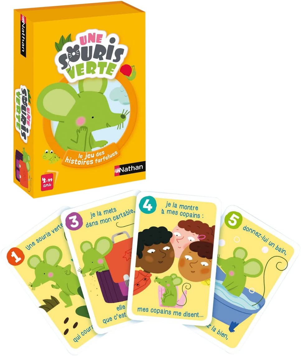 Nathan - 31492 Green - BOARD GAME - THE MOUSE AND HIS Stories farfelues, Other, Norme