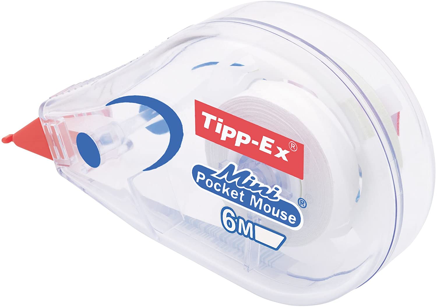 Tipp-Ex Mini Pocket Long Correction Extra Tear-Resistant Tapes - Pack of 3 - Easy To Use - High-Quality - 6 metres - Image 3