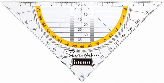 IDENA Superflex 602083 – Protractor, 16 cm - Image 2