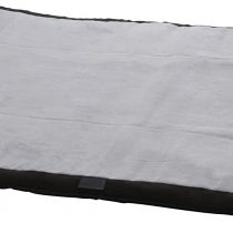 Kerbl Dog Blanket Trip, 140 x 100 x 4 cm, Grey/Black