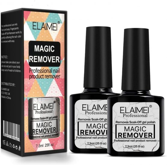 Magic Nail Polish Remover, Professional Removes SoakOff Gel Nail