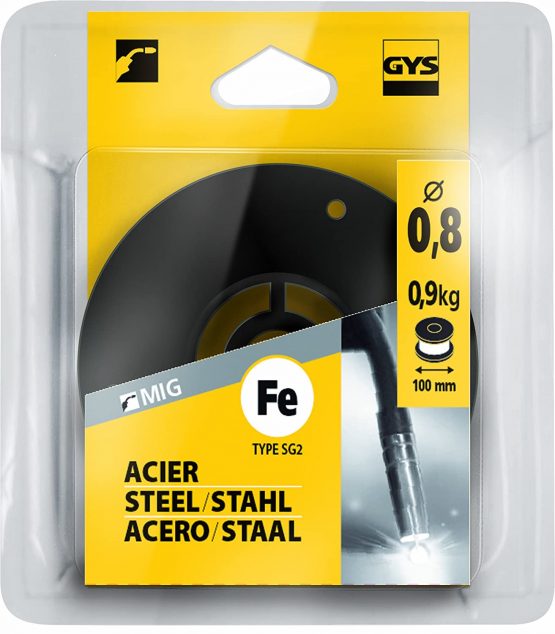 GYS 086609 0.8mm 0.9Kg Steel MIG Wire