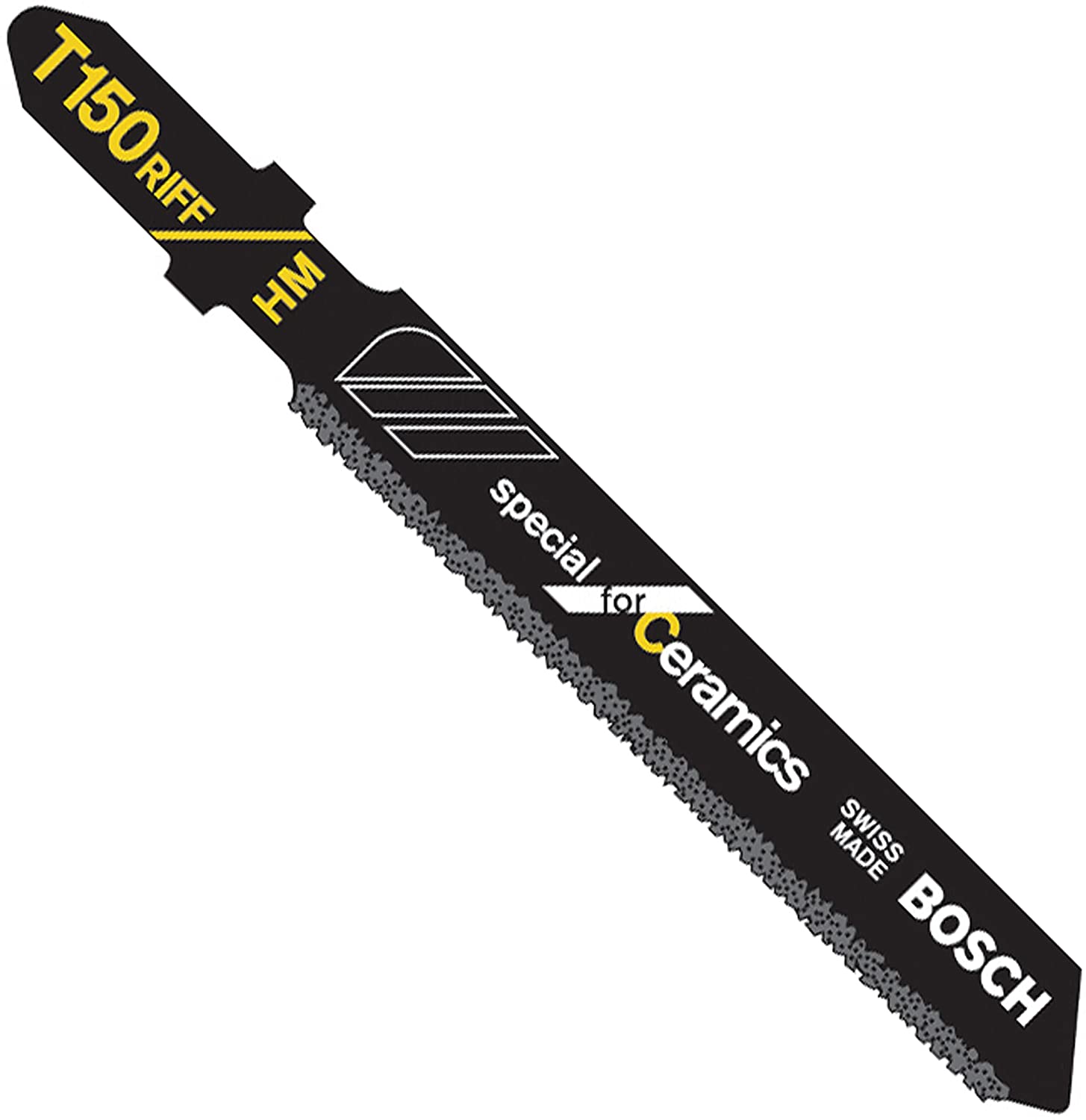 Bosch Professional 3x Jigsaw Blade T 150 RF Special for Ceramics (for Soft tiles Accessories Jigsaw), Black - Image 4