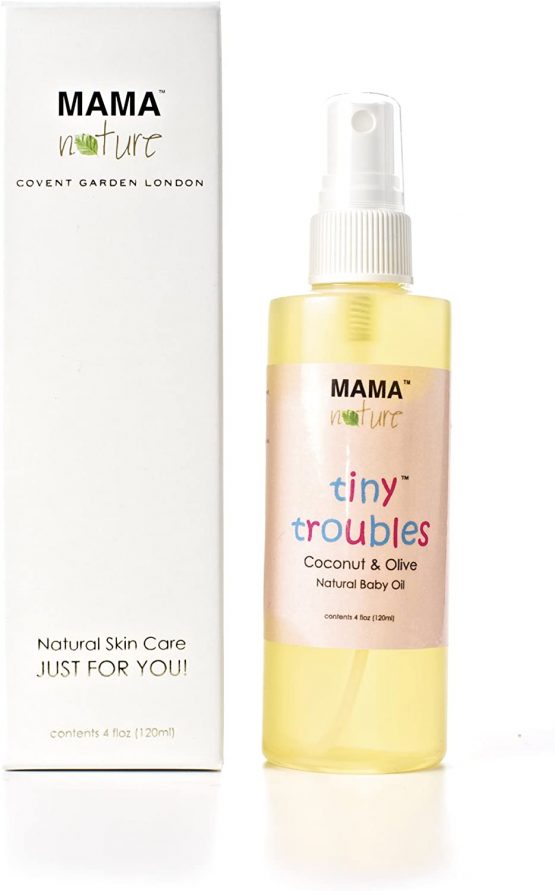 Mama Nature of London Tiny Troubles Natural Baby Coconut and Olive 120ml