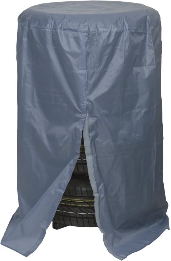 Cartrend 7730056 Wheel rim stand with protective tire cover, for tire distance of up to 225 mm - Image 3