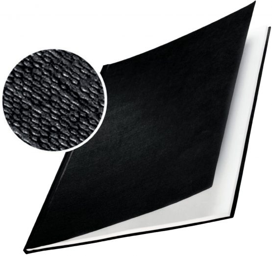 Leitz impressBIND Hard Covers, 7.0 mm Spine, Black, Pack of 10
