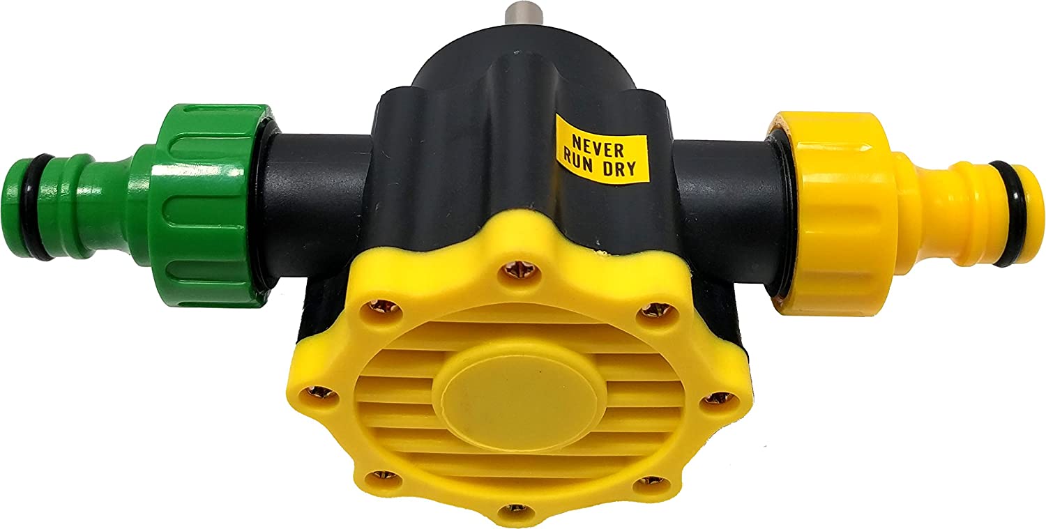 ESENO Extra Heavy Duty Water Pump For Drill, Green - Image 2