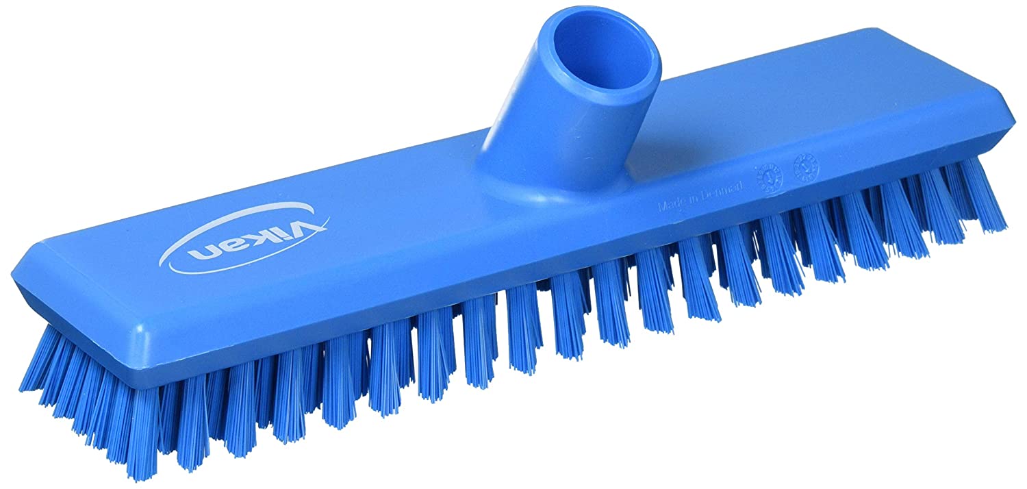 Vikan 70413 Water Fed Deck Brush Blue (Each)