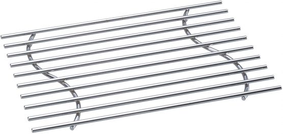 KitchenCraft KCTRIVET49 Heavy Duty Trivet with Chrome Plated Finish, Large, 45 x 30 cm