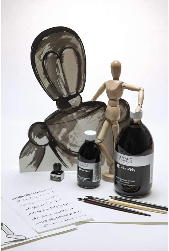 Lefranc & Bourgeois Nan King Calligraphy and Drawing Ink 250ml - Kalligrafie - und Zeichentusche Green - Image 4