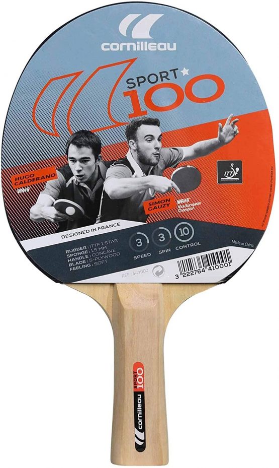 Cornilleau Sport 100 Table Tennis Bat - Image 3