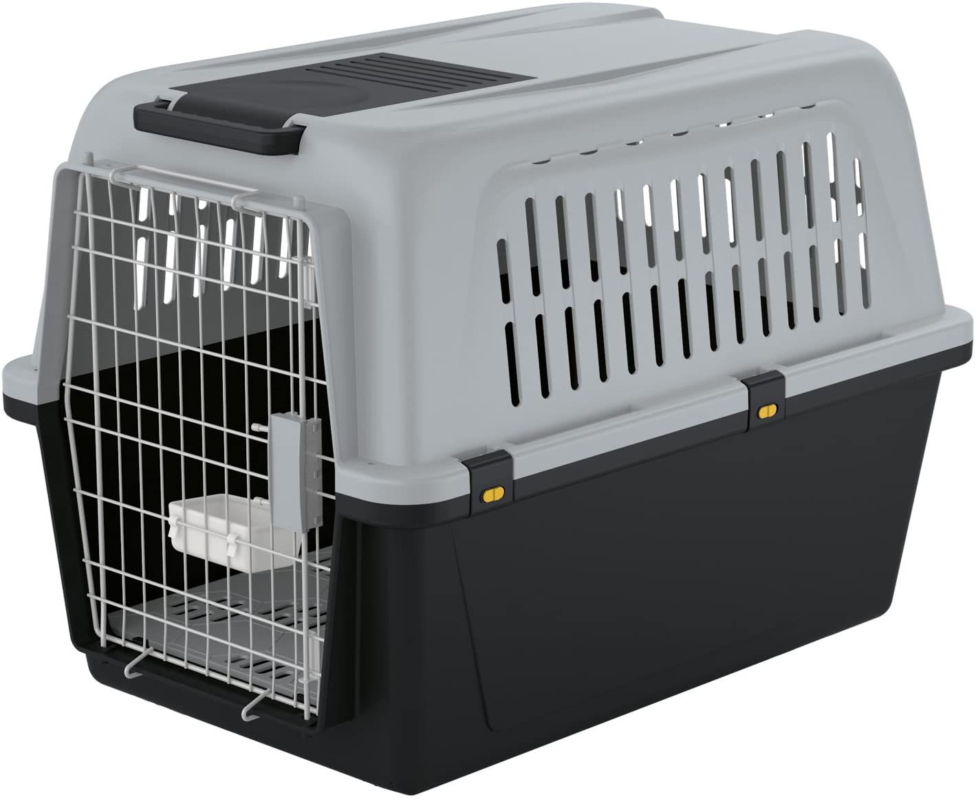 Dog Travel Kennel, Pet Kennel, Dog Crate Atlas 50 Professional, Safety Closing System, Aeration Grids, 55,5 X 81 X H 59,5 Cm
