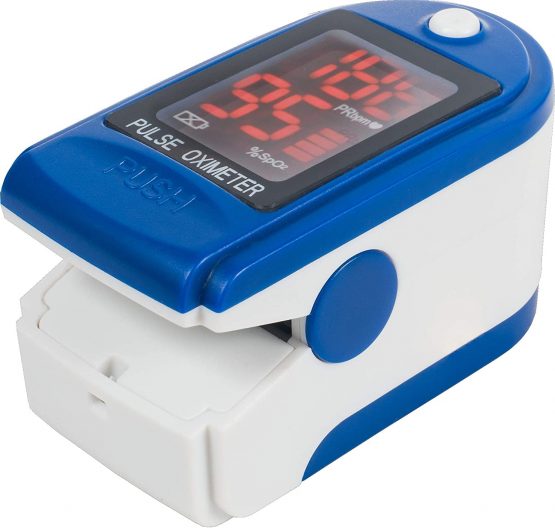 Pulse oximeter for Finger Oxygen Measuring Device,Finger Oximeter Measuring Device Measures Oxygen Saturation Pulse Frequency, with OLED Display