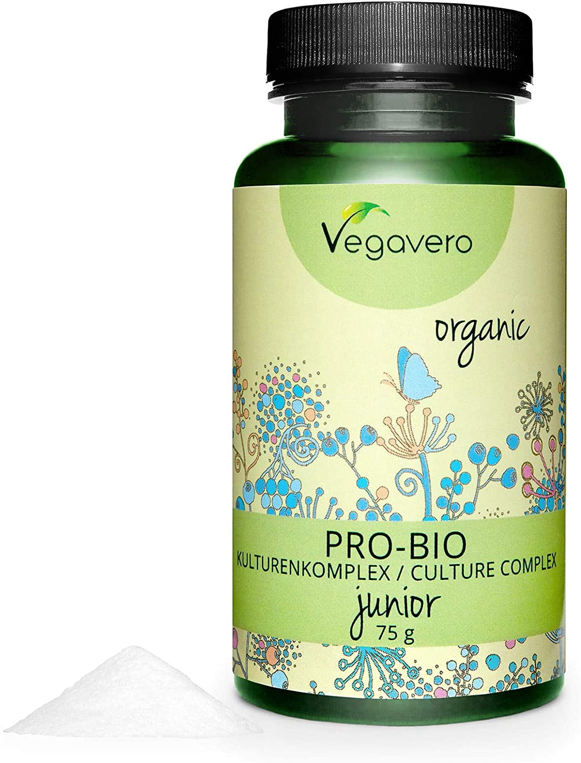 Vegavero Organic Probiotics for Kids, 75 count (Pack of 1)