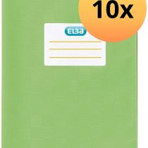 Landre 100420090 9"for DIN A5 Bast Pack of 10 Light Green