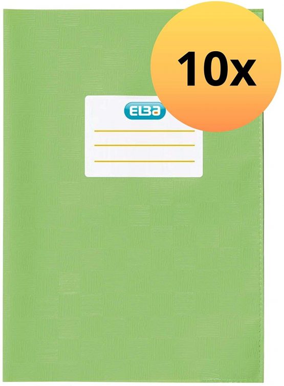 Landre 100420090 9"for DIN A5 Bast Pack of 10 Light Green
