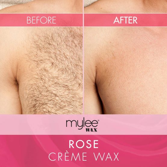 Mylee Rose Soft Creme Wax for Sensitive Skin 450g, Microwavable & Wax Heater Friendly, Ideal for All Body Area Stubborn Coarse Hair Removal - Image 3