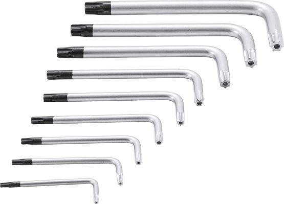 BGS 809 | L-Type Wrench Set | short | T-Star tamperproof (for Torx) T10 - T50 | 9 pcs. - Image 4