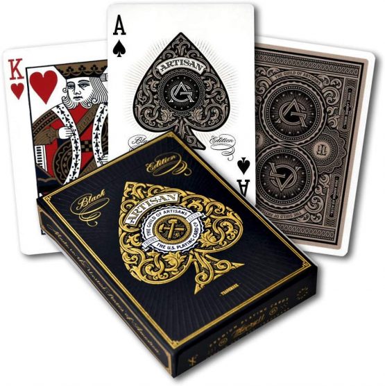 Artisan Playing Cards (Black)