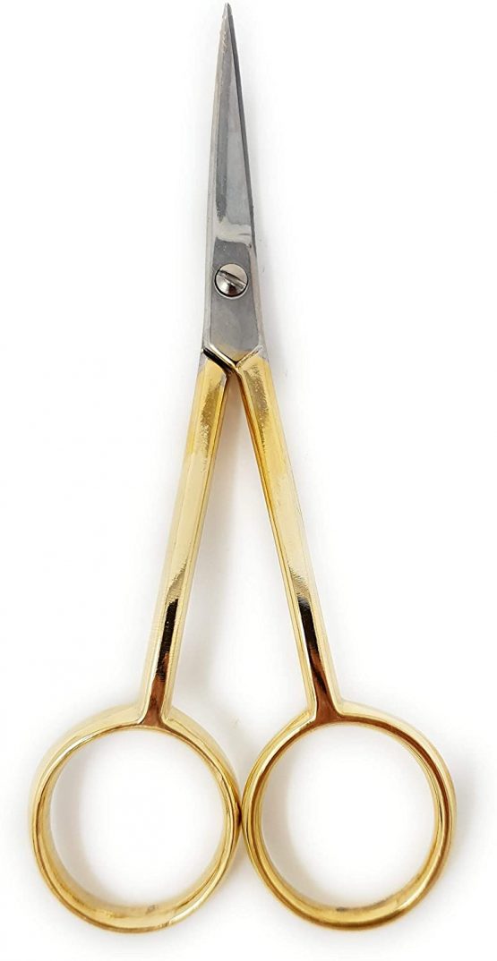 Madeira 9478 Gold Quality Sewing Box with Embroidery Scissors Thimble Sewing Needles and Needle Threader - Image 4