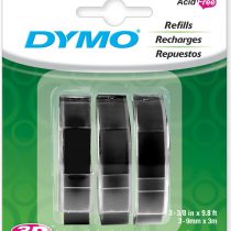 Sanford Caption Maker Tape Refill 3/8-inch x 9.8 Feet-Black