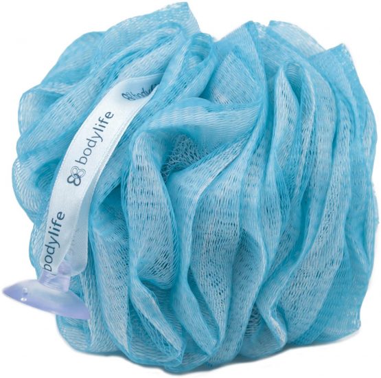 Bodylife Exfoliating Bath & Shower Body Puff/Scrunchie/Buffer