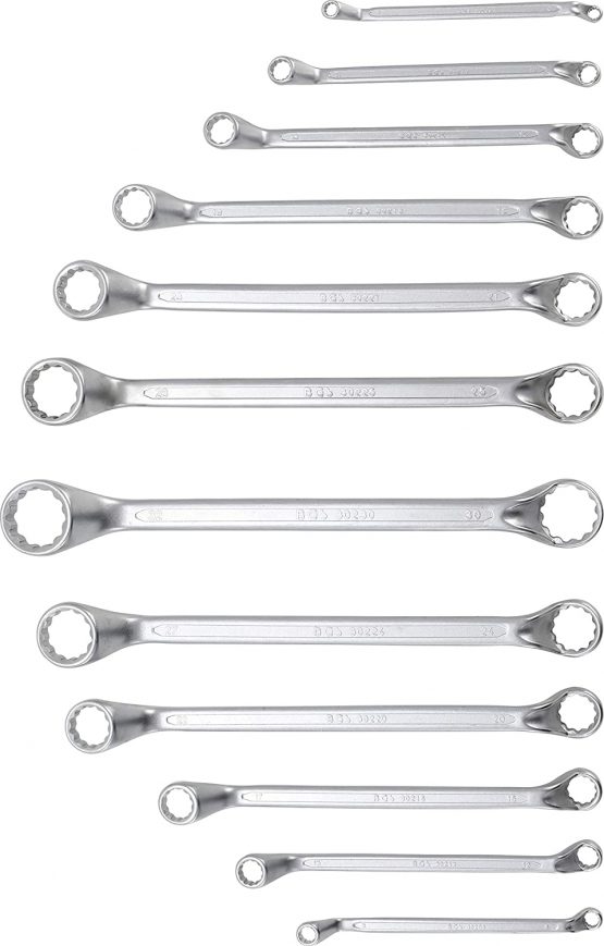 BGS 30200 | Double Ring Spanner Set | offset | 6 - 32 mm | 12 pcs. - Image 3