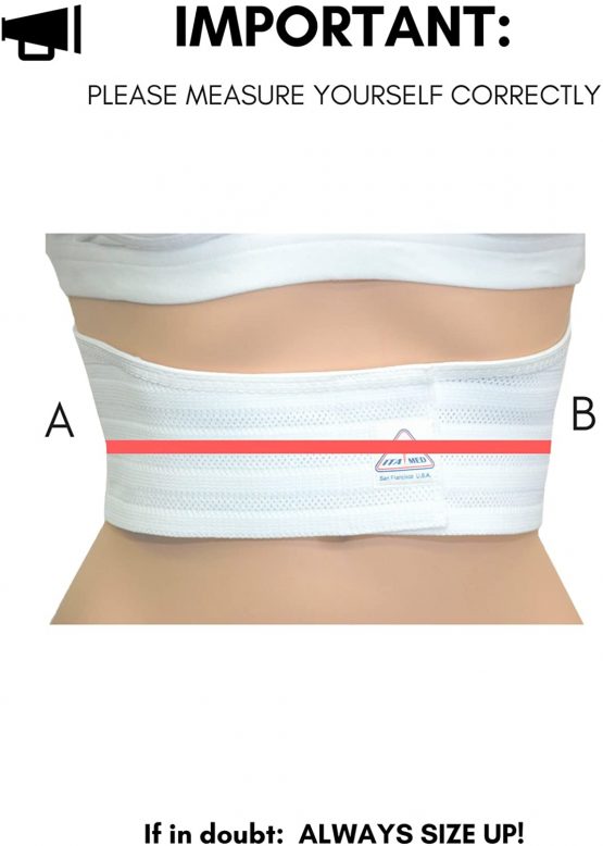ITA-MED I RSW-224 Medium Breathable Elastic Rib Support for Women - Image 4
