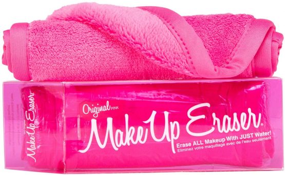 The Original MakeUp Eraser Chemical Free Makeup Removing Cleansing Cloth Removes Makeup with Water, Pink