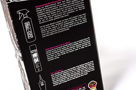 Muc-Off Clean, Protect & Lube Kit - Essentials To Clean, Protect And Lube Your Bicycle - Includes Muc-Off Bike Cleaner, MO-94 And Bio Wet Chain Lube - Image 3
