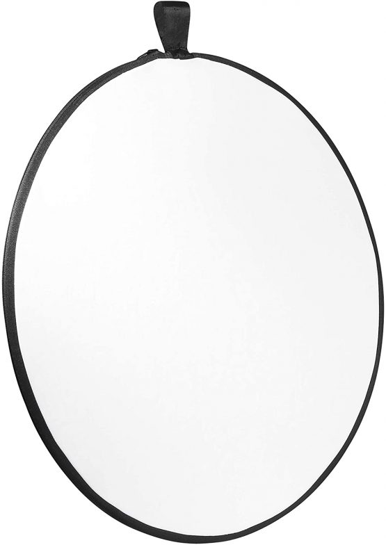 Walimex 5-in-1 folding reflector set (56 cm) wavy, gold/silver/white/black/transparent - Image 2