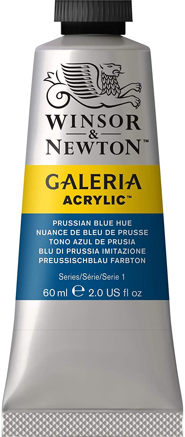 SG Education GAL 2120541 Full Range of Galeria Acrylic, 60 mL Tube, Prussian Blue, 60 ml (Pack of 1)
