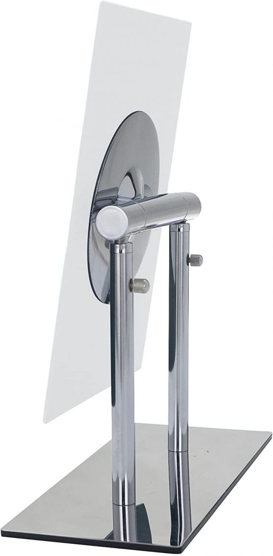 Wenko 3656420100 Standing beauty mirror Pinerolo, chrome, 1 Count (Pack of 1) - Image 4