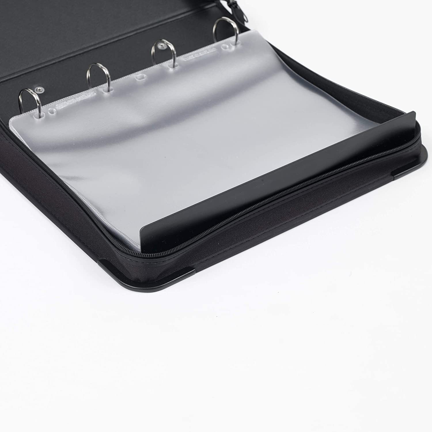 Techstyle Premium Portfolio Presentation Case, Art & Graphic Carrying Folder, Black, A4 Large Cap, Modern - Image 3