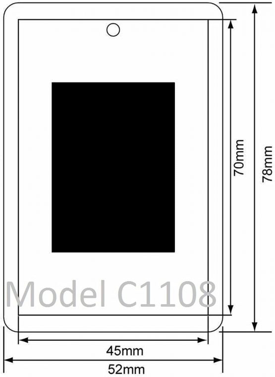 100 Large Blank Photo Fridge Magnet 70 x 45 mm Insert C1108 Manufactured by PC3721 - Image 2