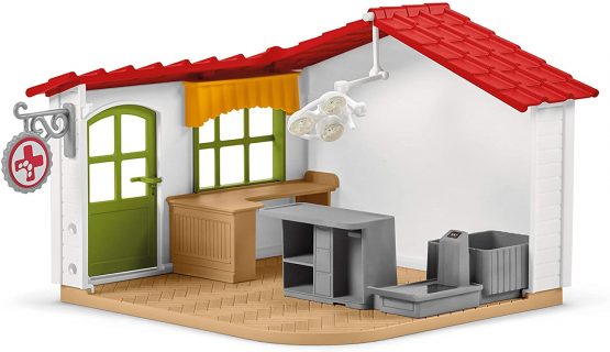 Schleich 42502 Veterinarian practice with pets Farm World - Image 3
