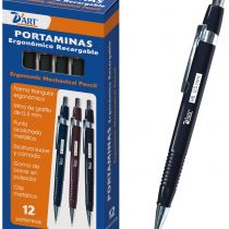 D 'Art 79437 – Box Metal Mechanical Pencil, 0.5 mm, Pack of 12 Black