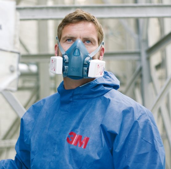 3M 7503 Soft Silicone Half Face Mask, Large - Image 3