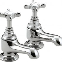 Bristan N 3/4 C CD 1901 Bath Pillar Taps - Chrome