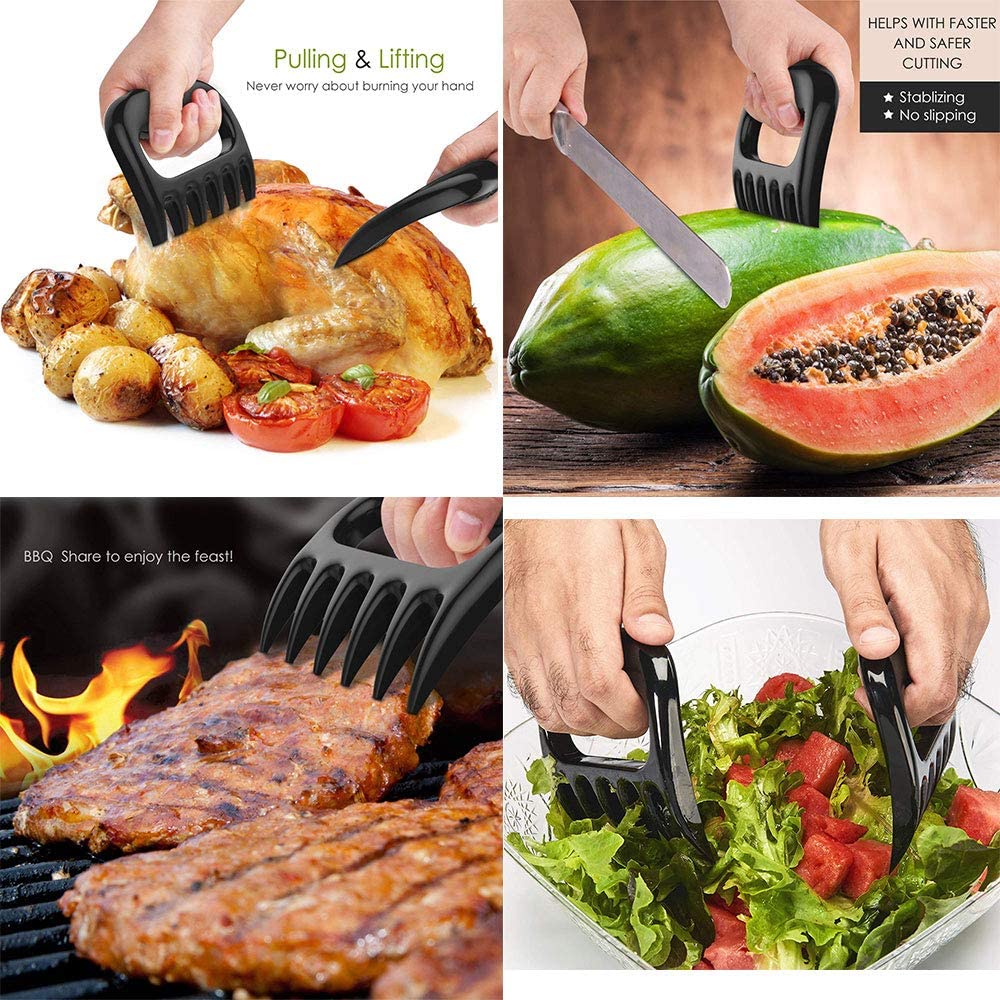 HQCM Bear Claws, BBQ Claws Meat Claws Shredder Pulled Pork Shredder