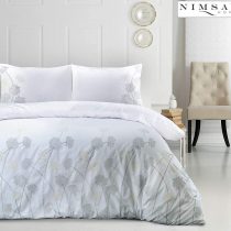 Nimsay Home Janet Floral Embroidered 180 Thread 100% Cotton Percale Bedding Set (King Duvet Cover Set)