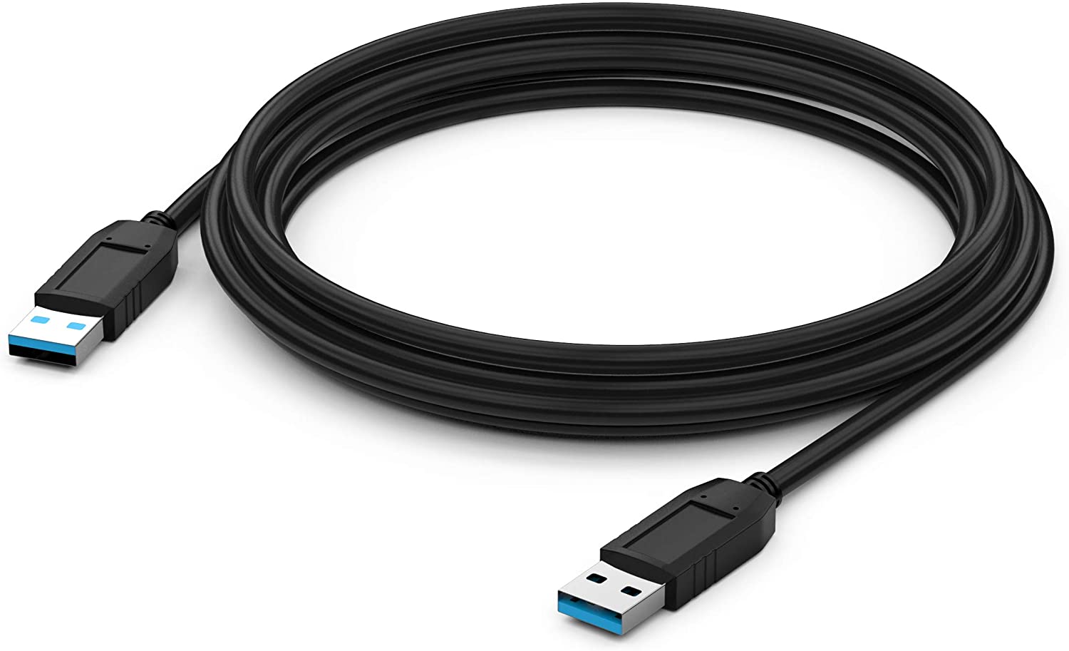 C2G 81678 2M SuperSpeed-Series USB-A 3.0 Male to USB-A 3.0 Male Extension Cable, Blue - Image 2